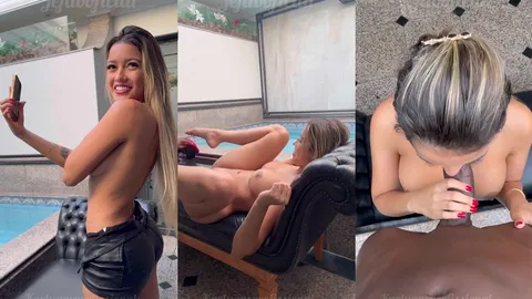 Novinha Karlyane Menezes fudendo sentando forte no pau do negão dotado