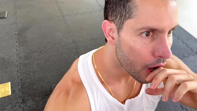 Steffy Moreno having sex at the gym
