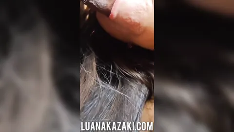 Luana Kazaki fucking with two males