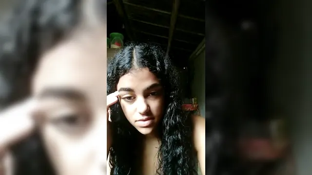 Hot Raylla doing Live without panties in front of her brother