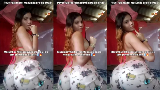 Novinha gostosa rebolando