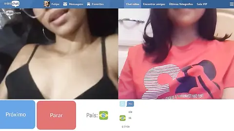 Ometv duas putinha se masturbando