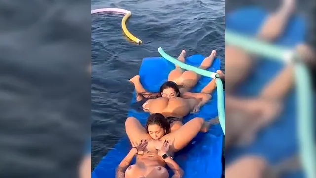 (LIVE) 3 GOSTOSAS SE CHUPANDO EM ALTO MAR