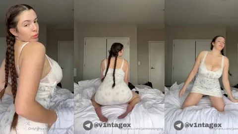 Gata do OnlyFans Sacode Tetas Gigantes na Live