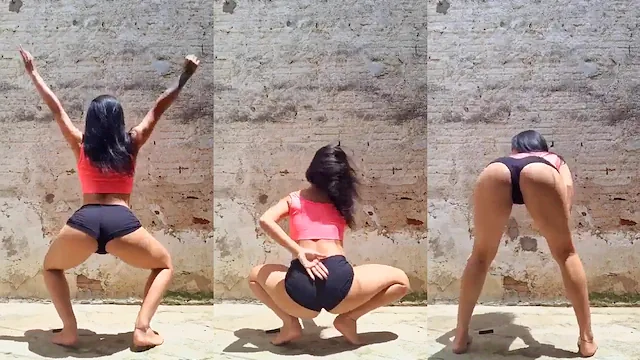 Putinha rebolando gostoso sem calcinha