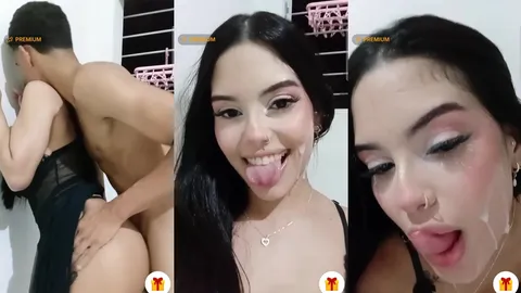 Superlive namorado fodendo e gozando na cara da novinha