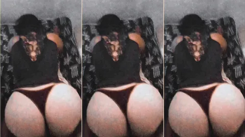 Socando no bundao da branquinha com a calsinha atolada