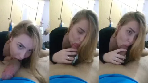 Loirinha caiu na Net chupando o pau do amigo