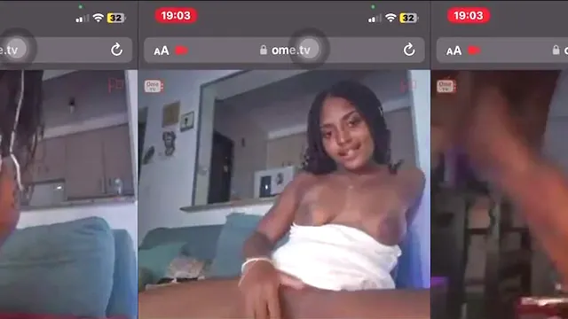 Ometv pretinha tocando siririca