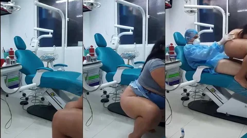 Thick BBW Rides Doctor's Big Cock Hard