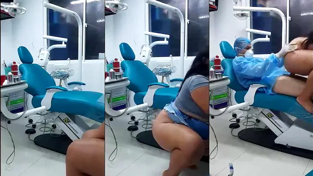 Gorda sentando no cacete do médico