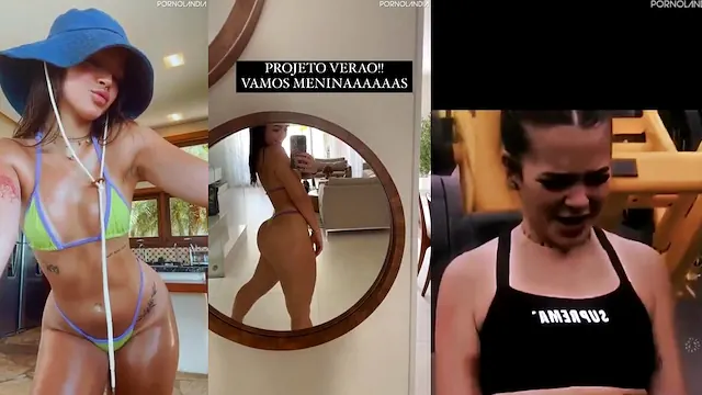 Peituda nua shortinho pagando peitinho biquini