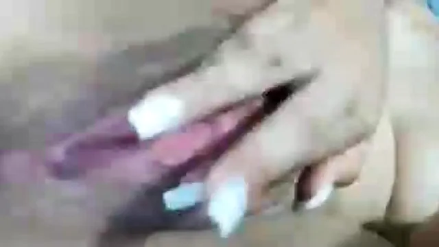 Leaked Amateur Spreads Her Wet Pussy Closeup
