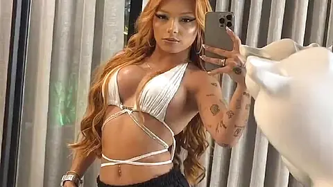 Kamylinha Santos Big Ass Bounces on Thick Cock
