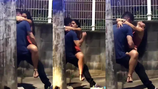 Couple Caught Fucking on Street by Nosy Neighbors
