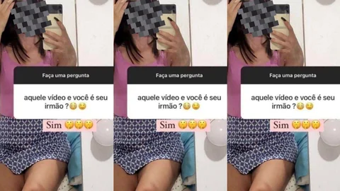 NOVINHA SENDO TRAÇADA PELO IRMÃO MAIS VELHO