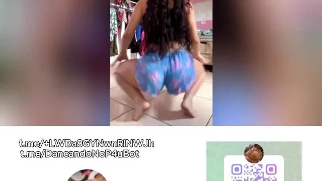 Big Ass Babe Twerks with Dick Deep in Her Tight Ass