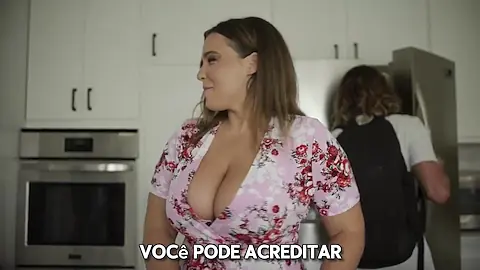 Busty Stepmom Gets Bred by Stepson for Pregnancy