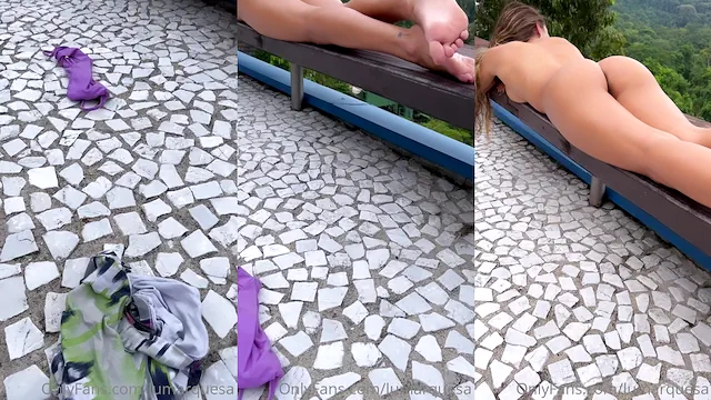 luiza marquesa pelada na praça