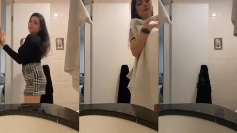 FICOU NUA PRA TOMAR BANHO E ESQUECEU QUE TAVA AO VIVO