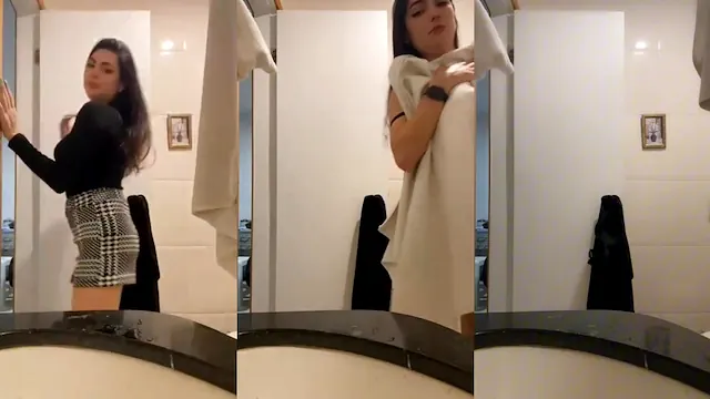FICOU NUA PRA TOMAR BANHO E ESQUECEU QUE TAVA AO VIVO