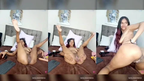Amateur Slut Gets Ass Wrecked and Gaped Live