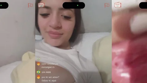 Cute White Girl Omegle Chat Turns into Hot Porn