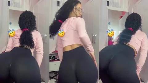 Thick Latina Shows Off Her Amazing Ass