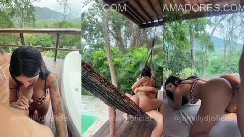 Curvy Amateur Takes It Deep in POV Video