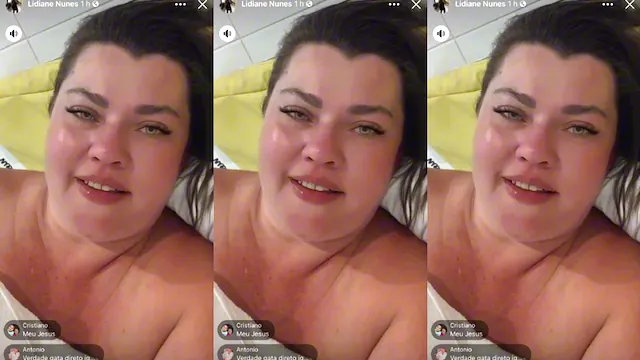 Coroa safada fez live traindo seu marido
