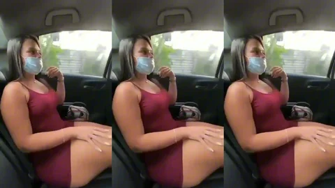 Slim Babe Offers Sex for Uber Ride