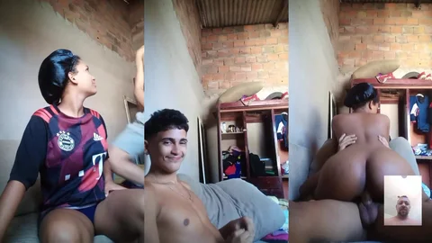Horny Brunette Loses Her Virginity in Raw POV Scene