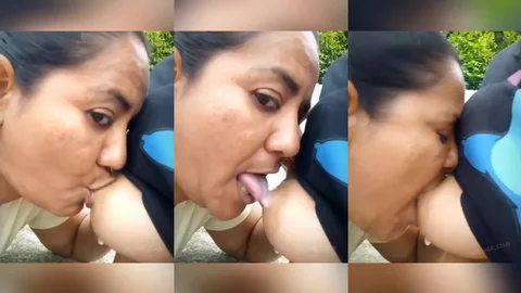 Mamaei minha filha que está láctando no meio da Rua