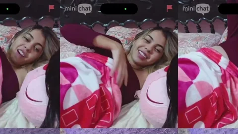 Slutty Girls Go Wild on Live Cam Show