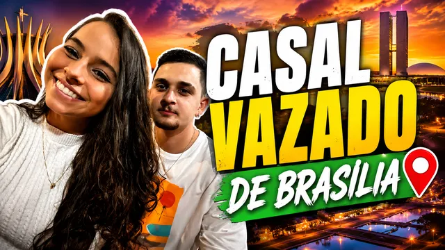 CASAL DE BRASILIA VAZADO! MULHER COM A BUCETA PELUDA!!!!!!!!!