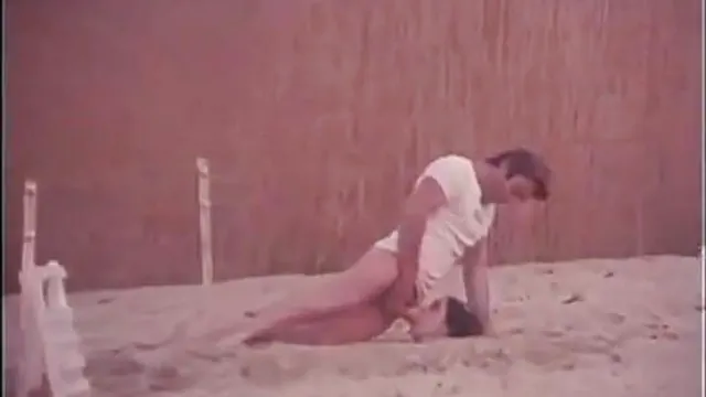 Horny Couple Fucks on the Beach