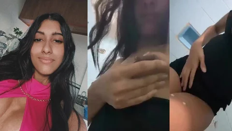 carol_vx safada tirando leite na chamada