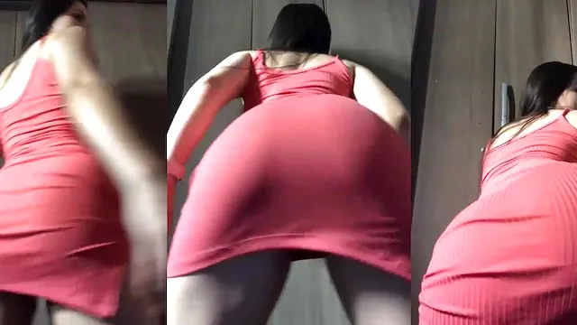 Nymphet wife showing off in front of the camera