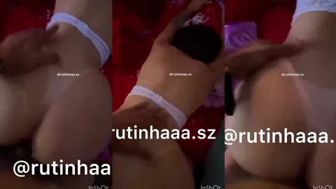 Cavala Rutinha Souza gemendo no pau do novinho