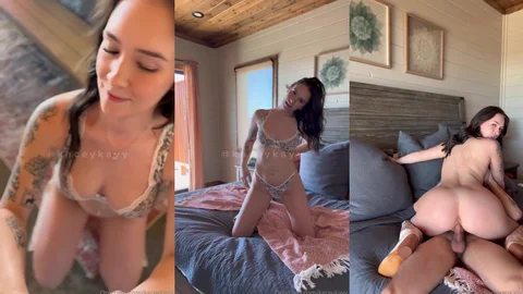 Naughty Girlfriend Rides Cock Until Creampie