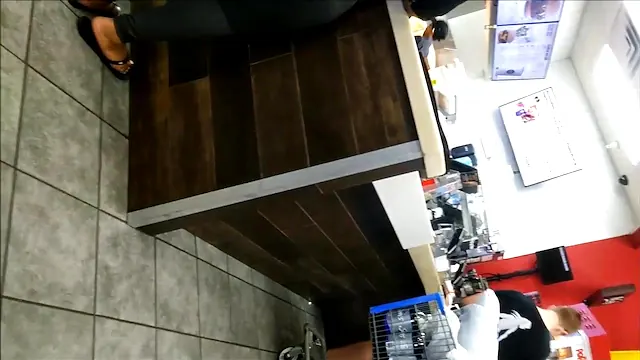 Horny Guy Turns Around For Huge Ass In Tight Jeans