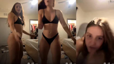 Loirinha rabuda se exibindo pro chat
