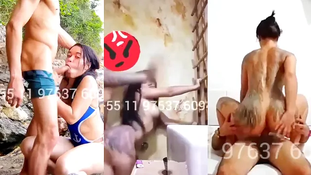 Casada cavalona engolindo porra