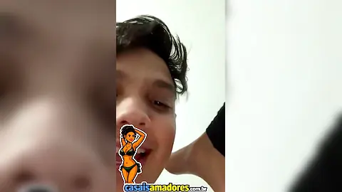 Horny Brunette Gets Fucked by Her Boyfriend on the Couch