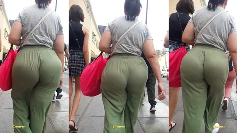 Quando sua avó mexicana tem aquele bumbum avantajado e macio...
