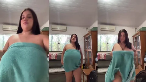 Nick Araujo: tirando á toalha depois do banho