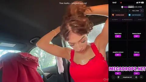 Horny Latina Squirts and Cries in Guy's Car