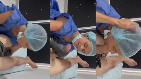 Slutty MILF Sucks Big Cock in Hospital