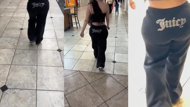 Resumindo, ela tinha um bumbum avantajado.