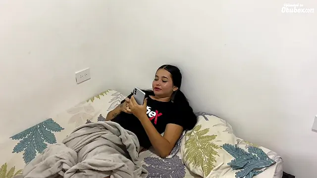 Horny Brunette Gets Caught Masturbating Then Fucked Hard